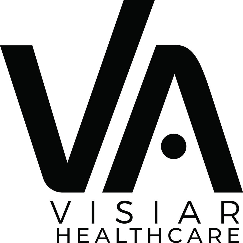 Visiar HealthCare Logo Zwart